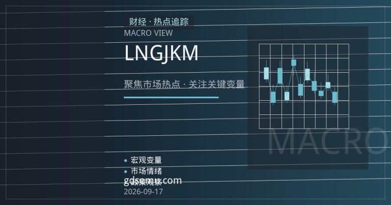 美国LNG出口终端检修遇上亚洲冬季补库：JKM现货价格获双重支撑